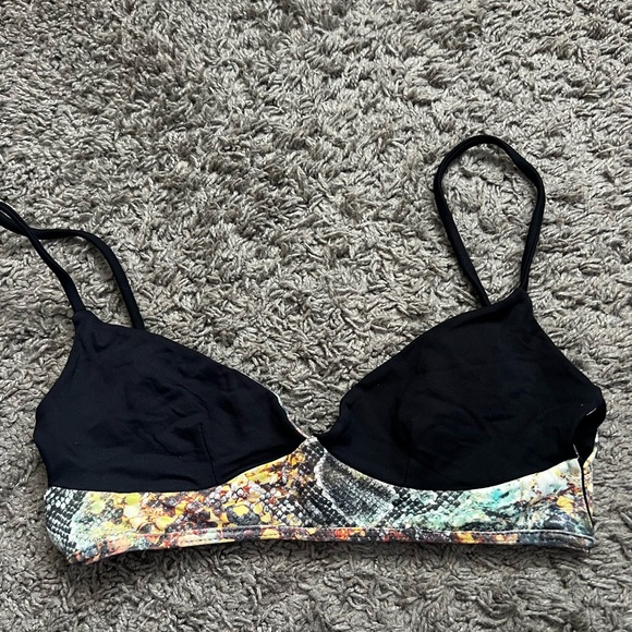 San Lorenzo Color Block Snake Bikini Set - Picture 2 of 6